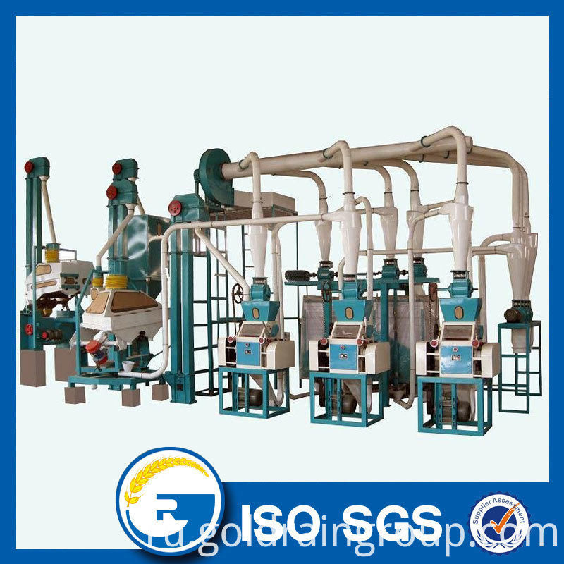 15 ton per day maize meal line